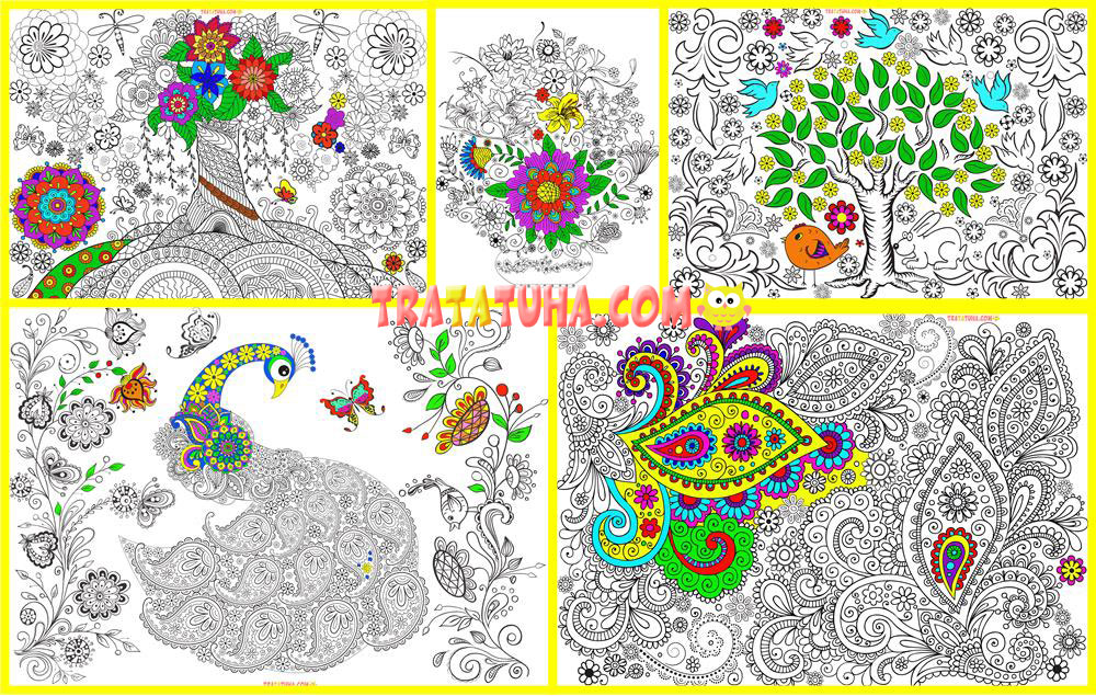 Free Coloring Pages for Adults Read more at: http://tratatuha.com/free-coloring-pages-for-adults.html