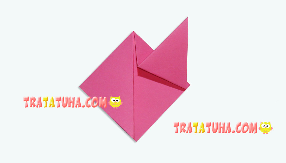 Origami Pig Face