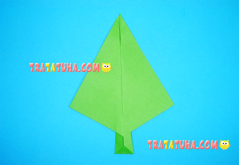 origami tree for kids