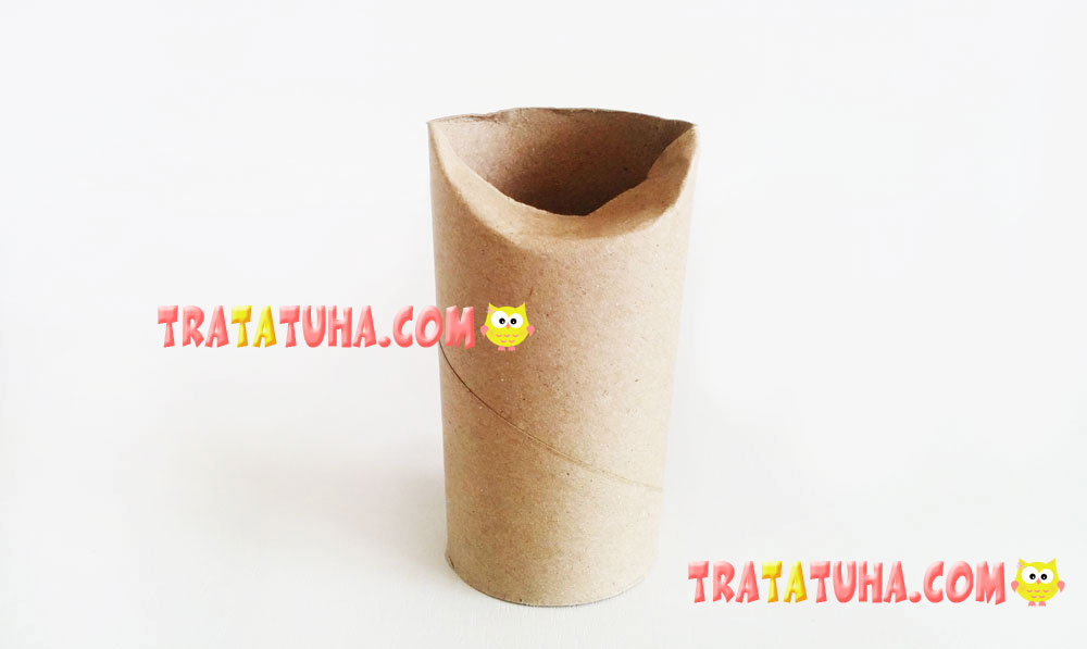 Toilet Paper Roll Cat