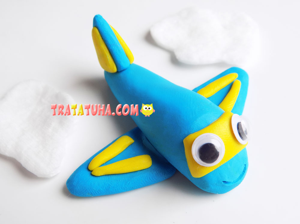 Clay Airplane