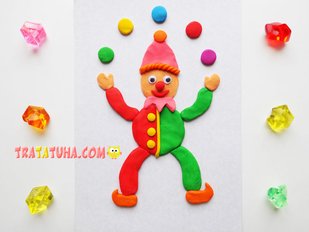 Clay Painting Clown