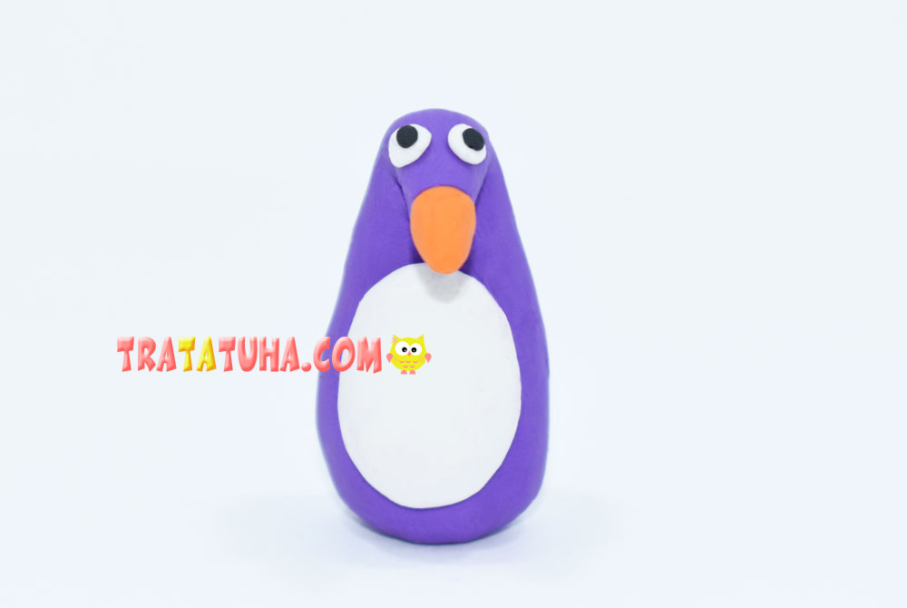 How to Make a Clay Penguin