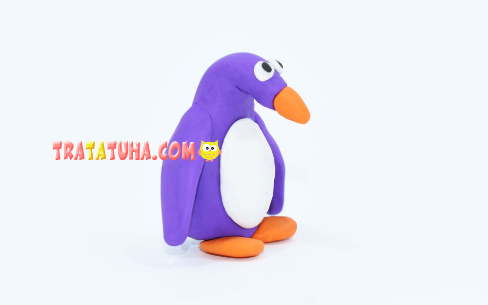 How to Make a Clay Penguin
