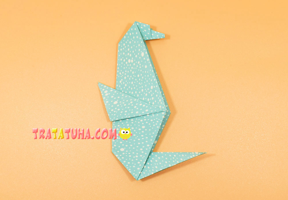 origami seahorse