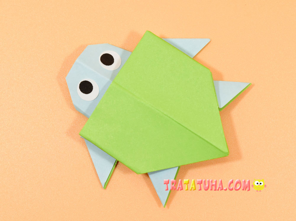 Origami Turtle — Origami Sea Step by Step