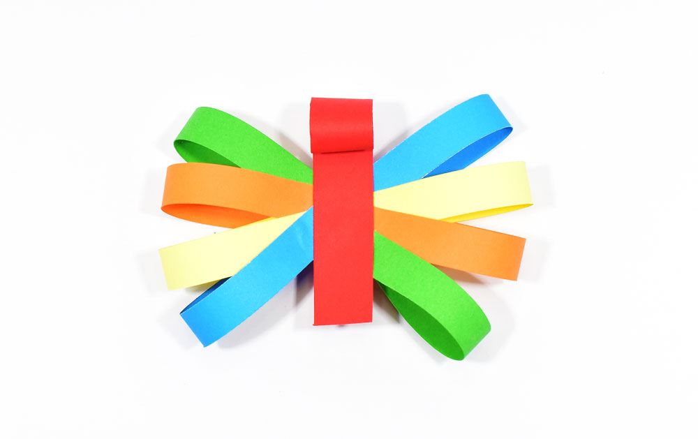 Butterfly Craft with Paper Strips