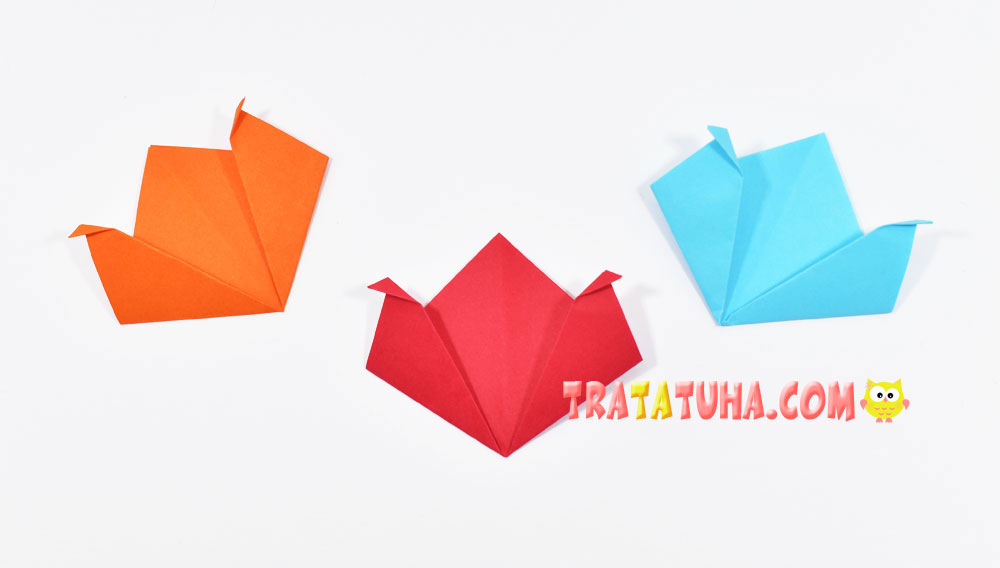 Origami Tulips Collage