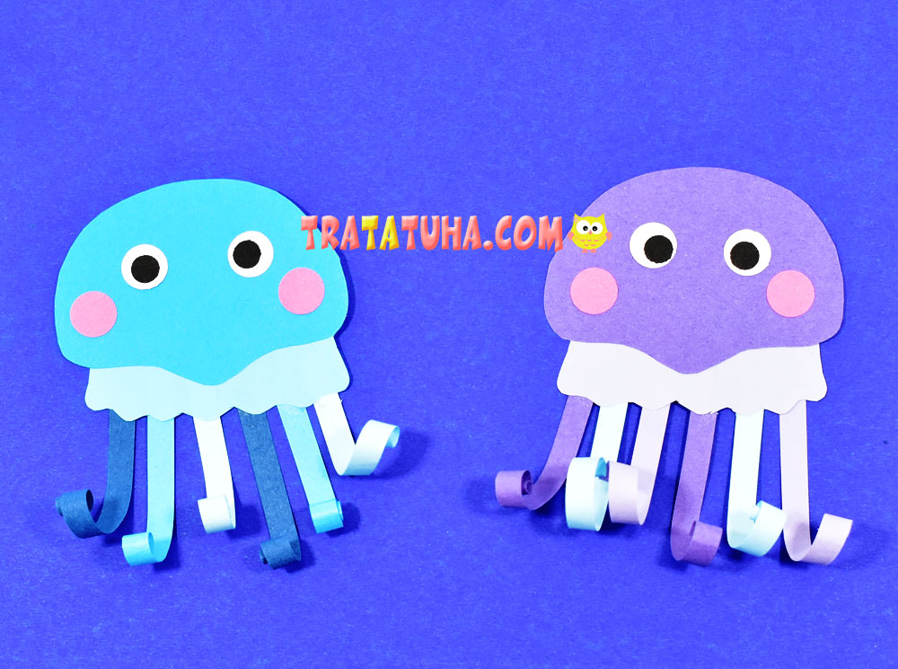Paper Jellyfish Craft