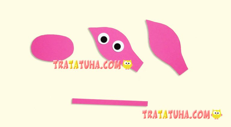 Cup pig step-by-step