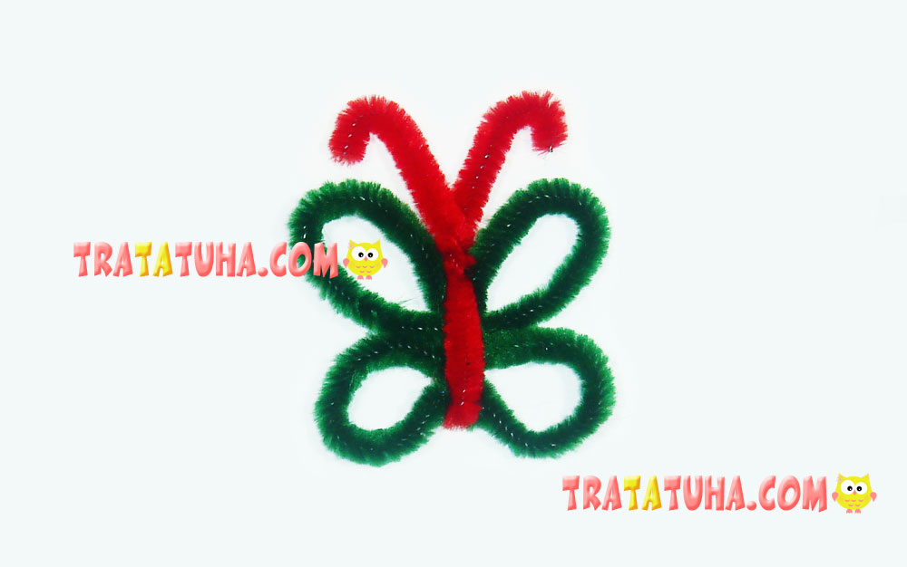Butterfly of Pipe Cleaners