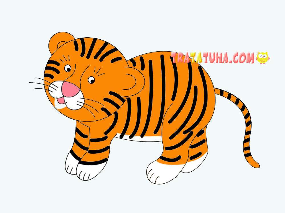 Aggregate more than 139 tiger drawing for kids