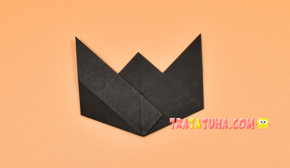 Origami Black Cat