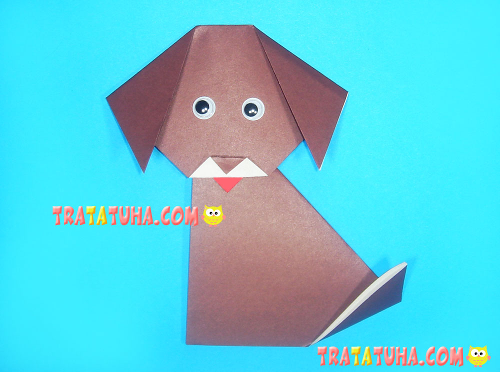 Origami Puppy