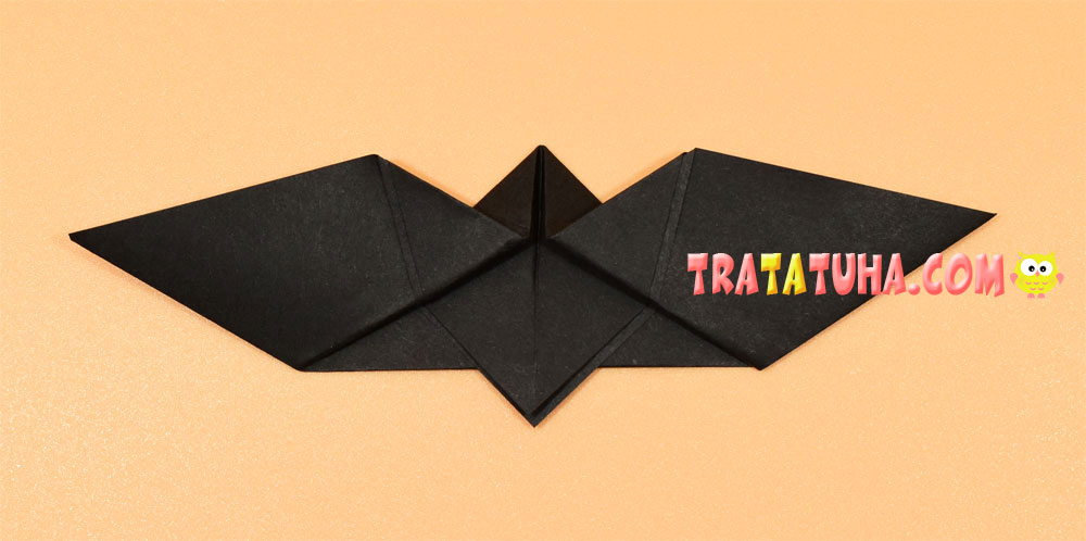 Easy Origami Bat