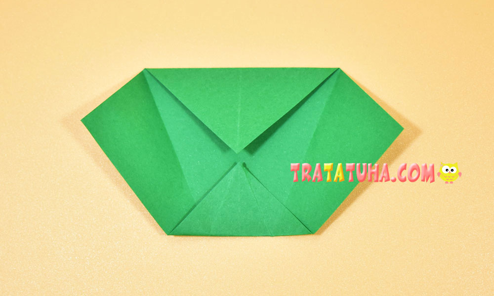 Easy Origami Frog