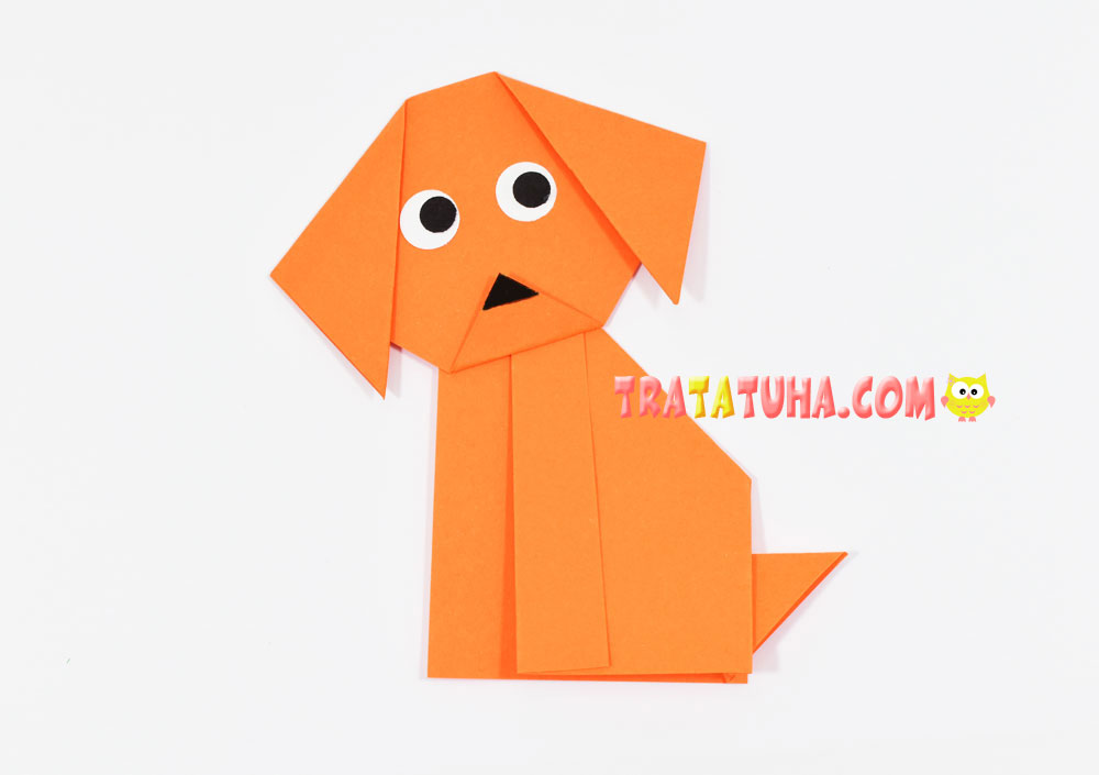 How to Make an Origami Dog