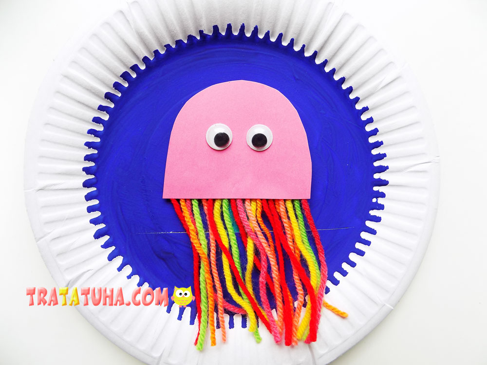 Paper Plate Octopus Craft
