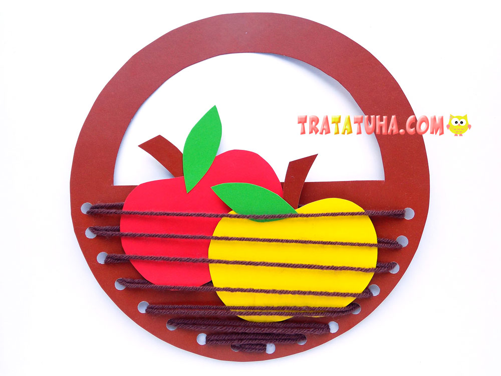 Apple Basket Craft