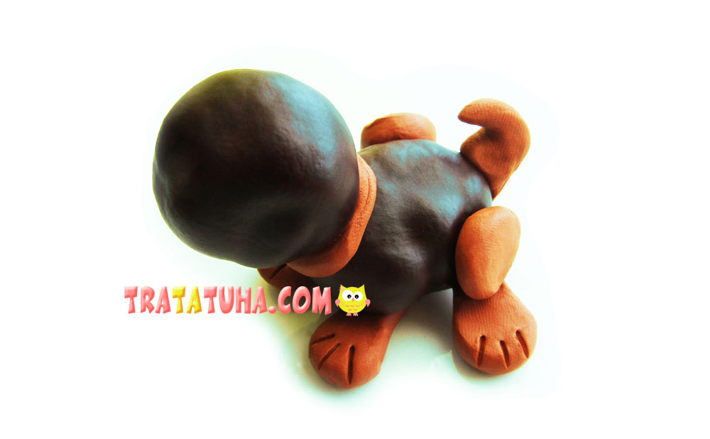 Clay and Chestnut Dog
