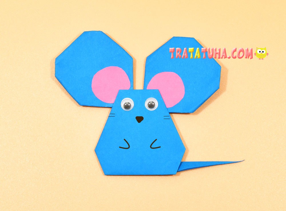 How to Make an Origami Mouse