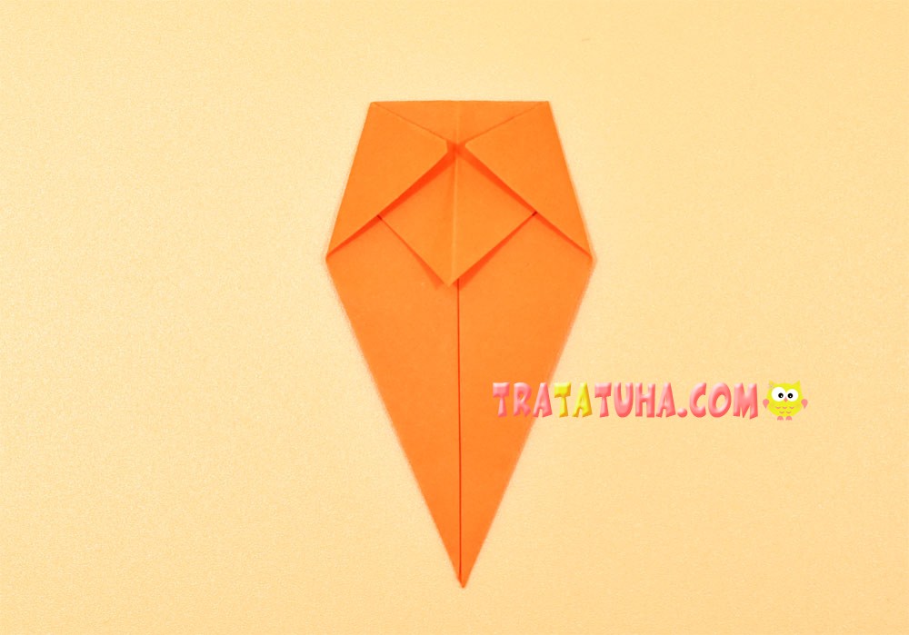 Origami Carrot