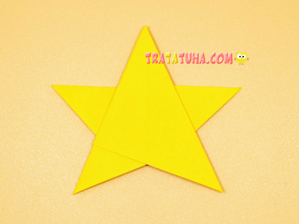 Origami Star — Step by Step Instructions