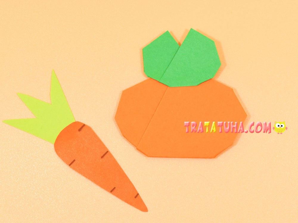 How to Make an Origami Pumpkin