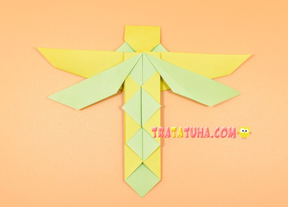 Origami Dragonfly