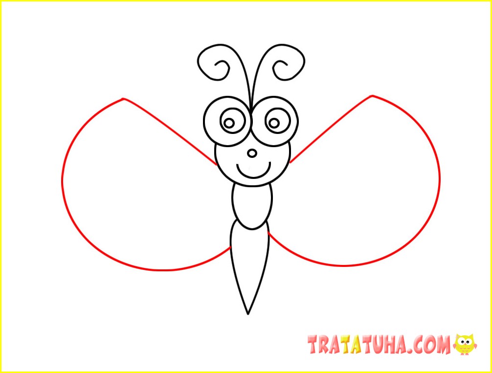 How to Draw a Butterfly