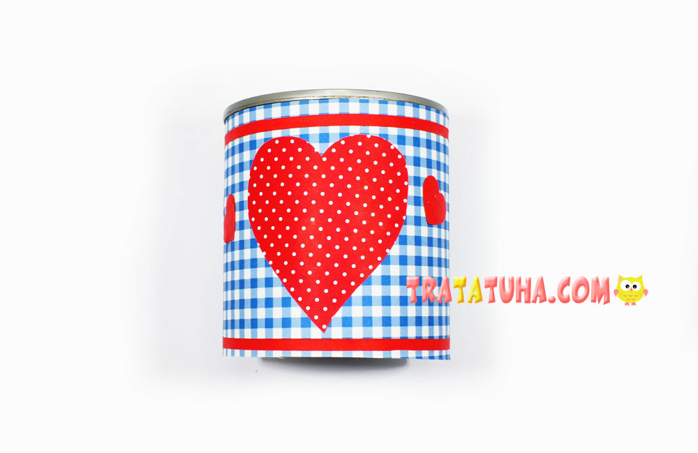 Valentine Tin Can