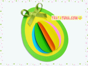 3D Easter Egg Card