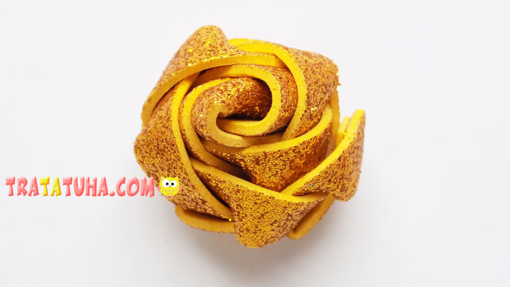 How to Make Foam Rose Flowers