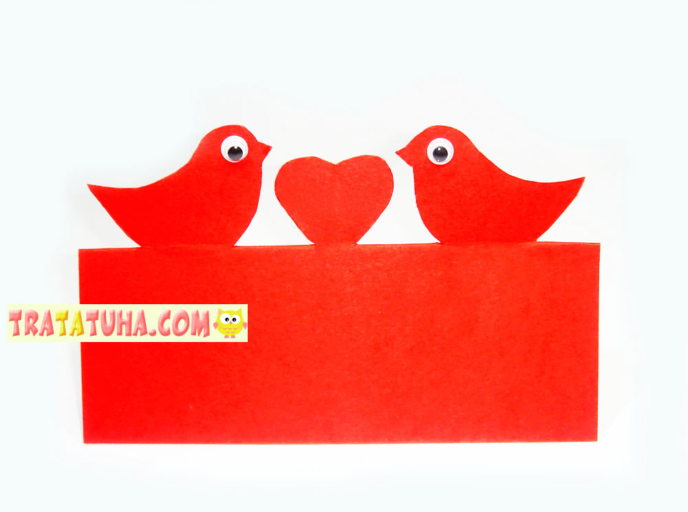 Lovebirds Valentine's Day Card