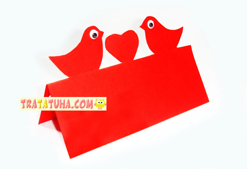 Lovebirds Valentine's Day Card