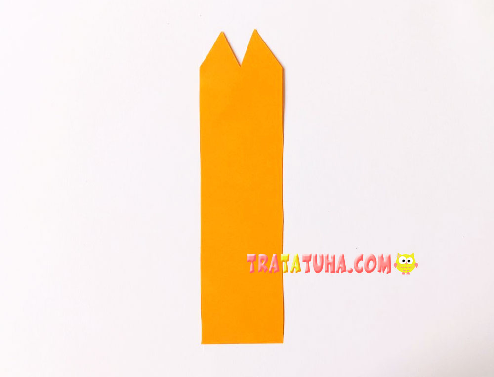 Colored Paper Squirrel Craft