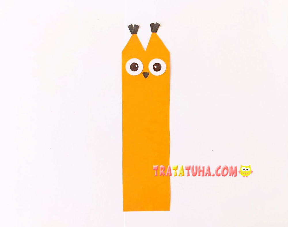 Colored Paper Squirrel Craft