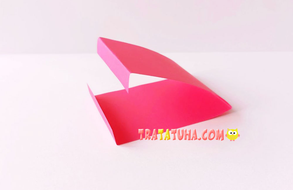Colored Paper Pig Craft