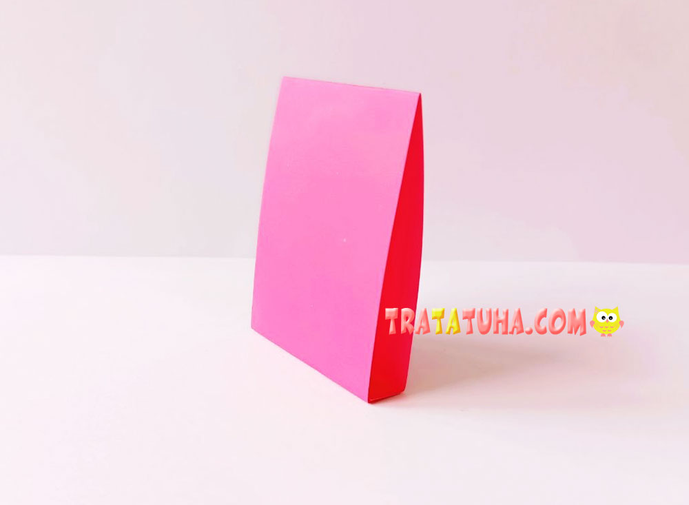 Colored Paper Pig Craft