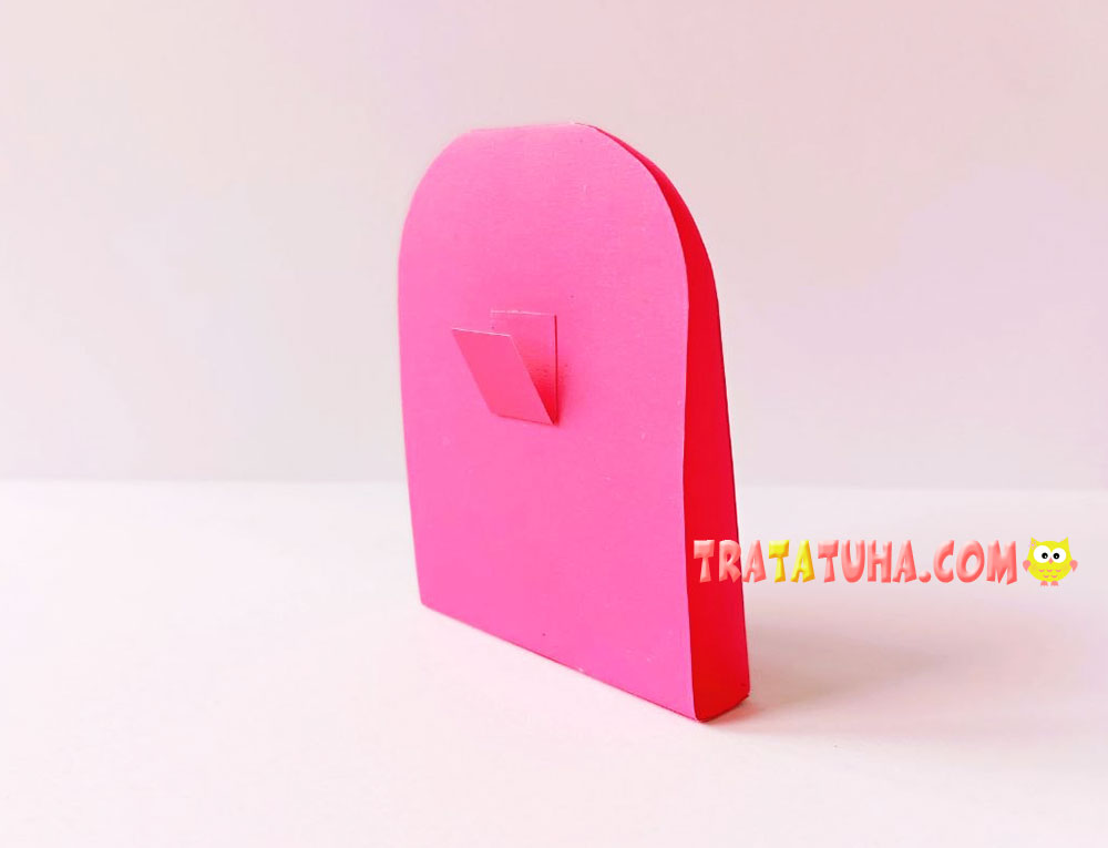 Colored Paper Pig Craft