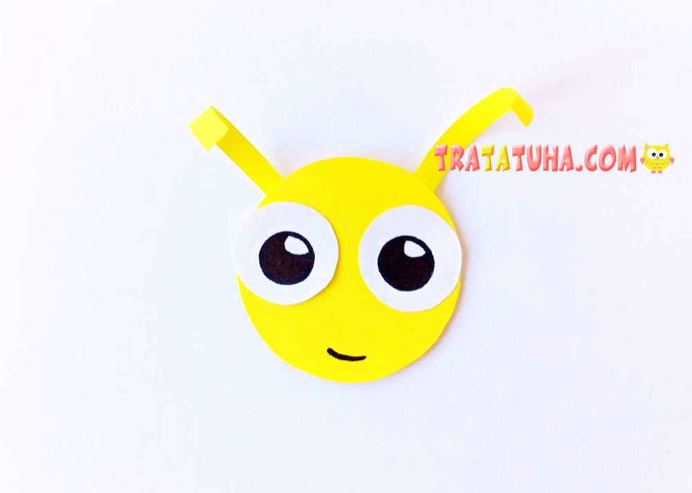 Colored Paper Snail Craft