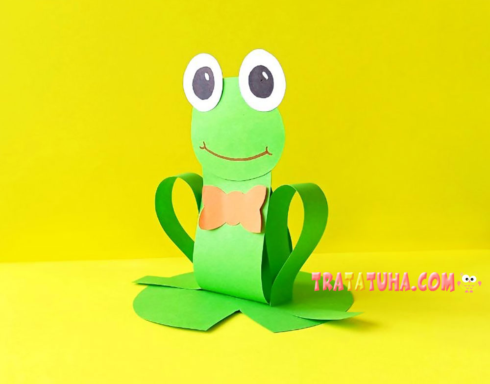 Paper Frog Craft