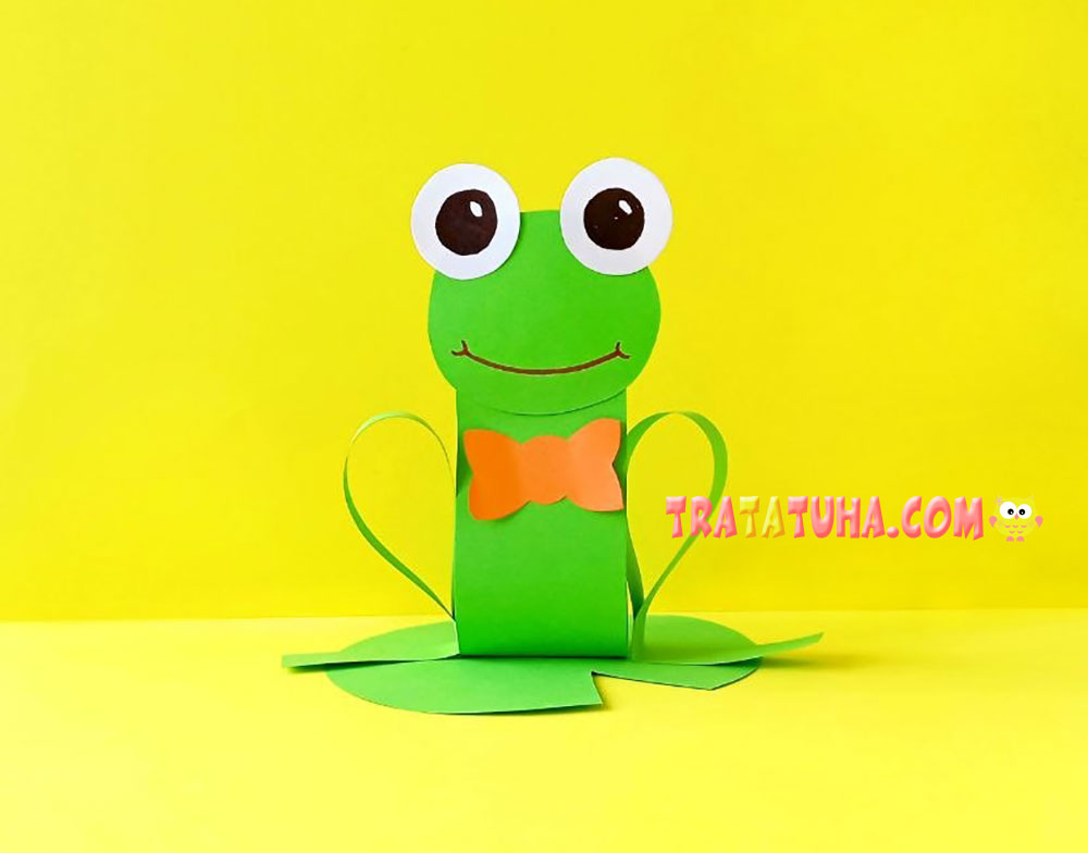 Paper Frog Craft