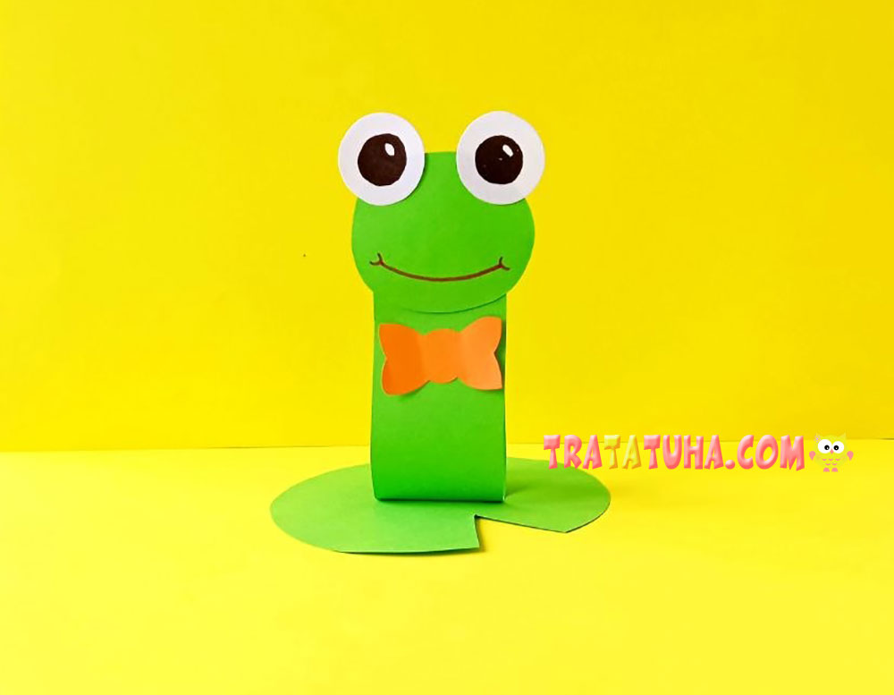 Paper Frog Craft