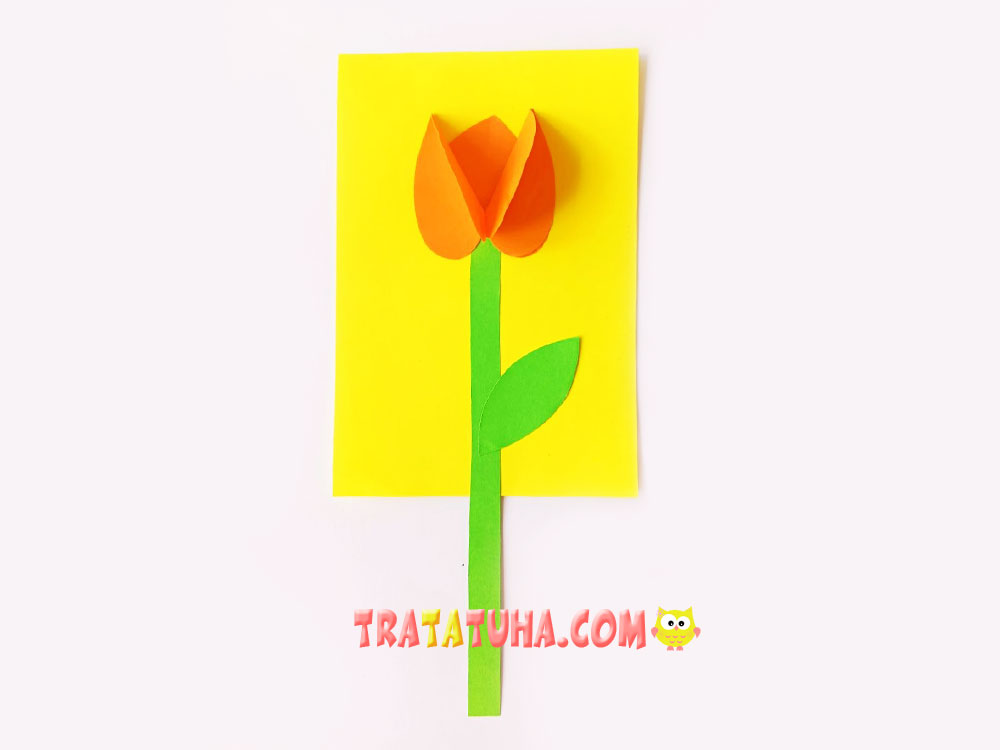 Tulip Bouquet Craft