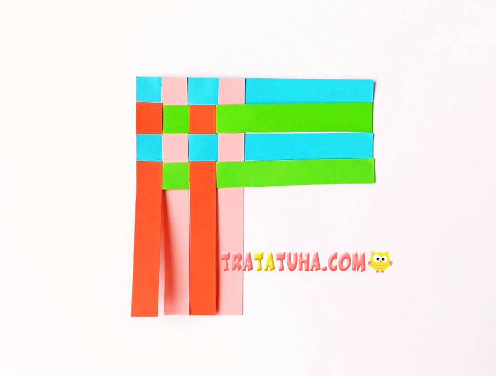 Woven Fish Craft from Colored Paper