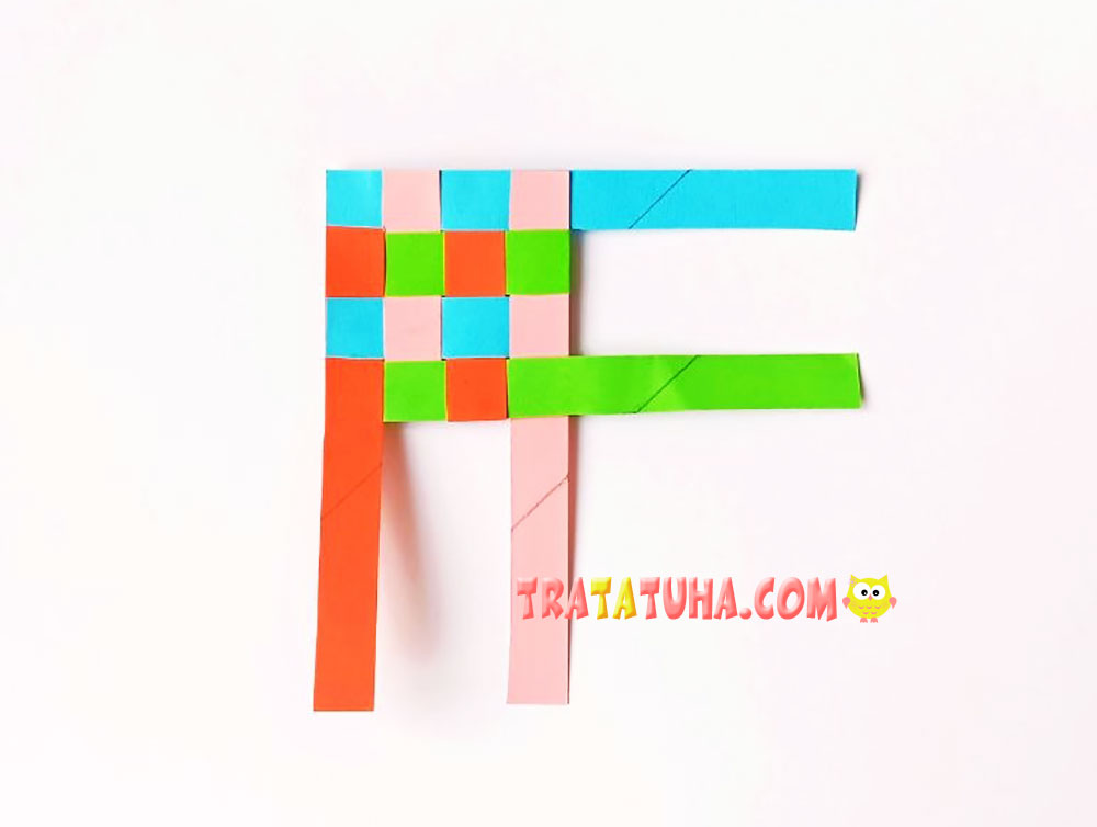 Woven Fish Craft from Colored Paper