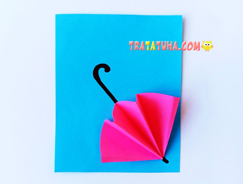 Autumn Umbrella Craft