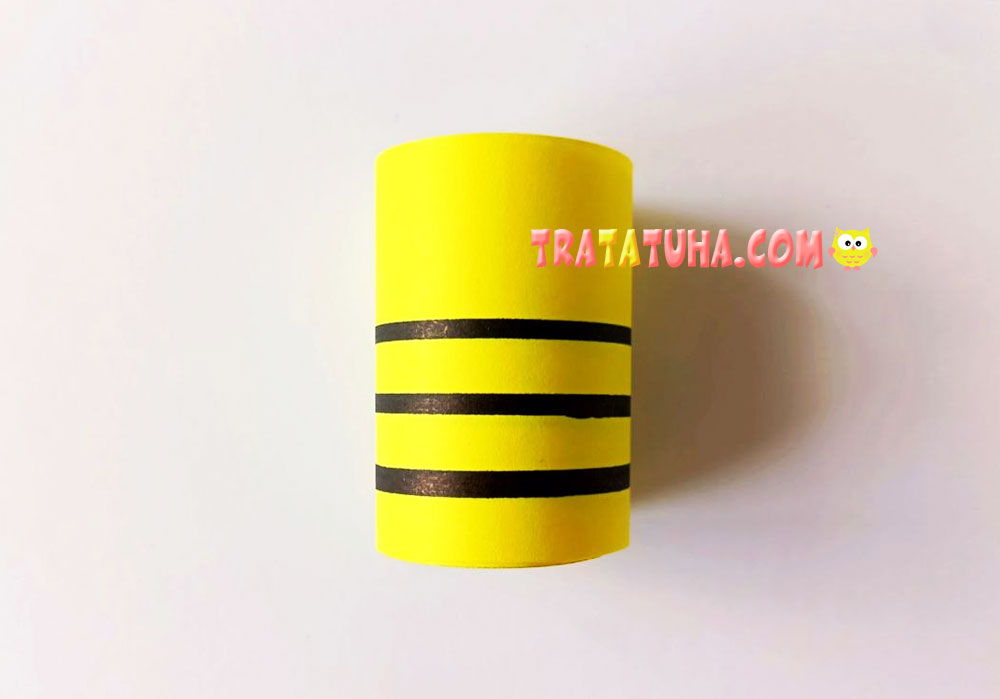 Bee on a Flower Paper Craft