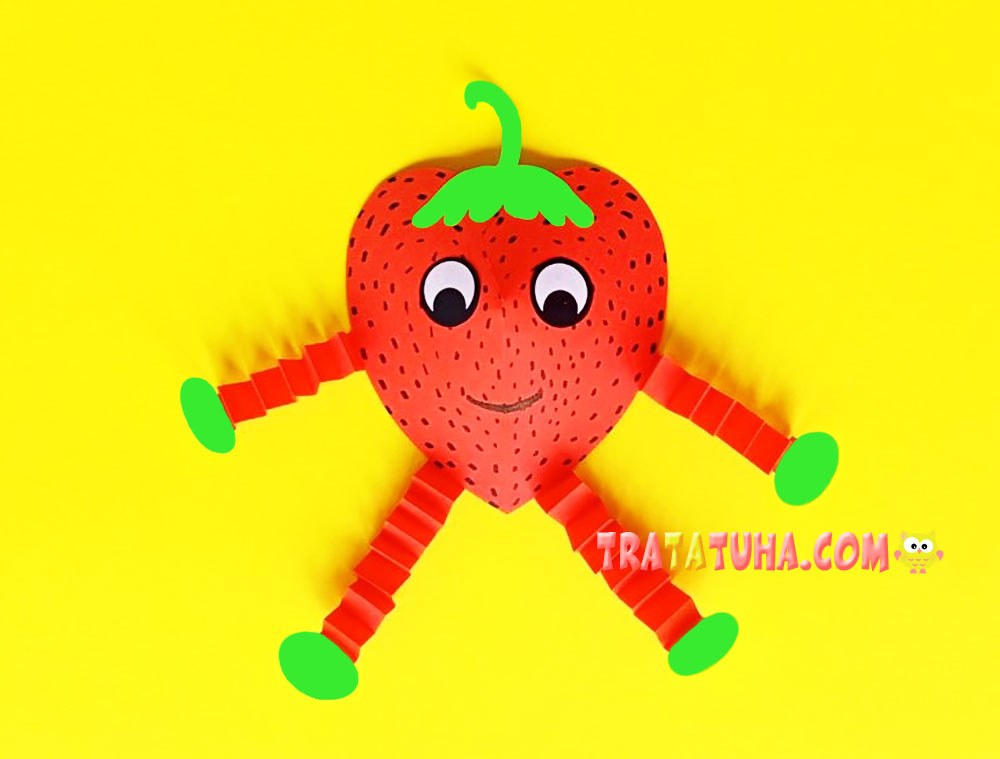 Happy Strawberry Craft